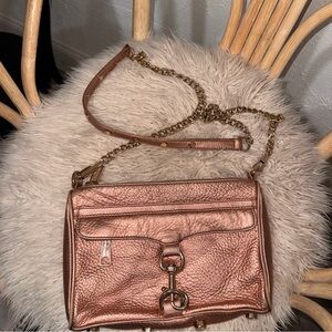 Rebecca Minkoff Rose Gold Crossbody Bag